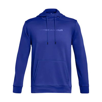 Under Armour Fleece Solid Pullover Hoodie Blue 1379744-400