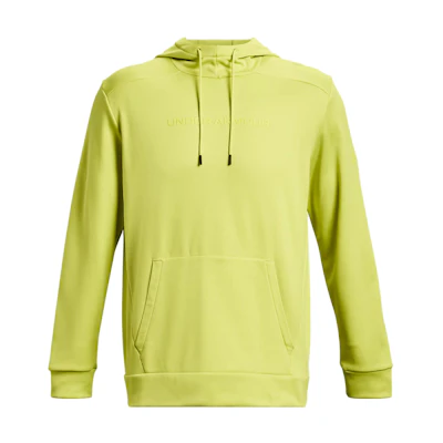 Under Armour Fleece Solid Pullover Hoodie Yellow 1379744-743