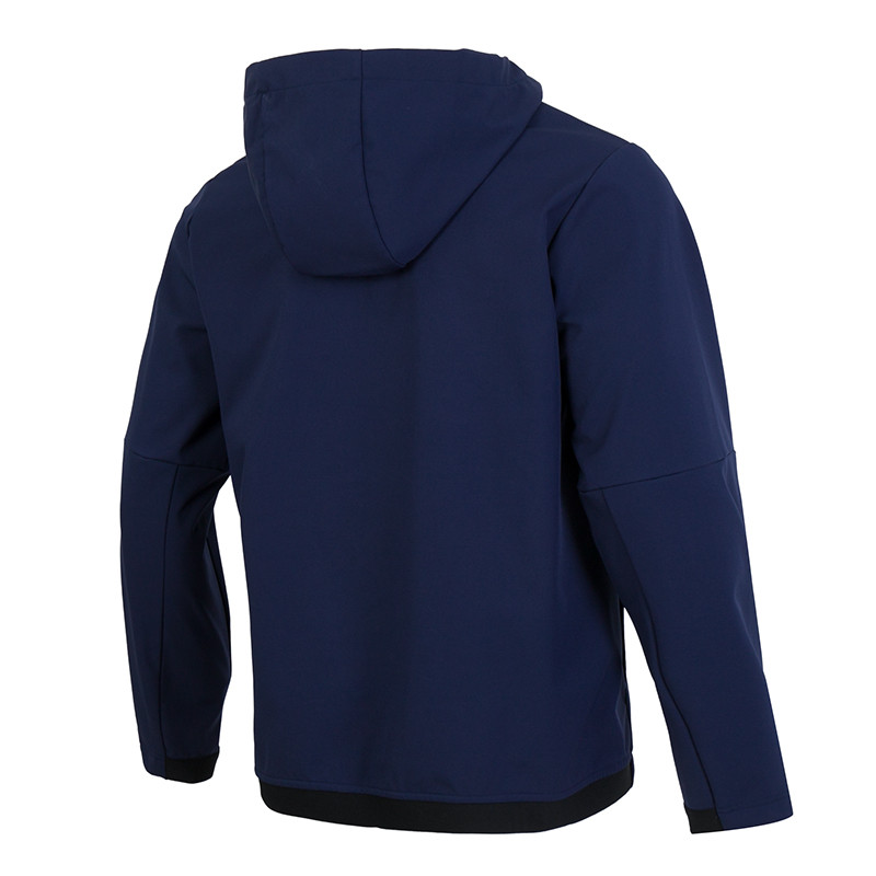 Under Armour Fleece Windbreaker Hoodie Navy Unisex with Necklace Gift 24600408-409 圖 4
