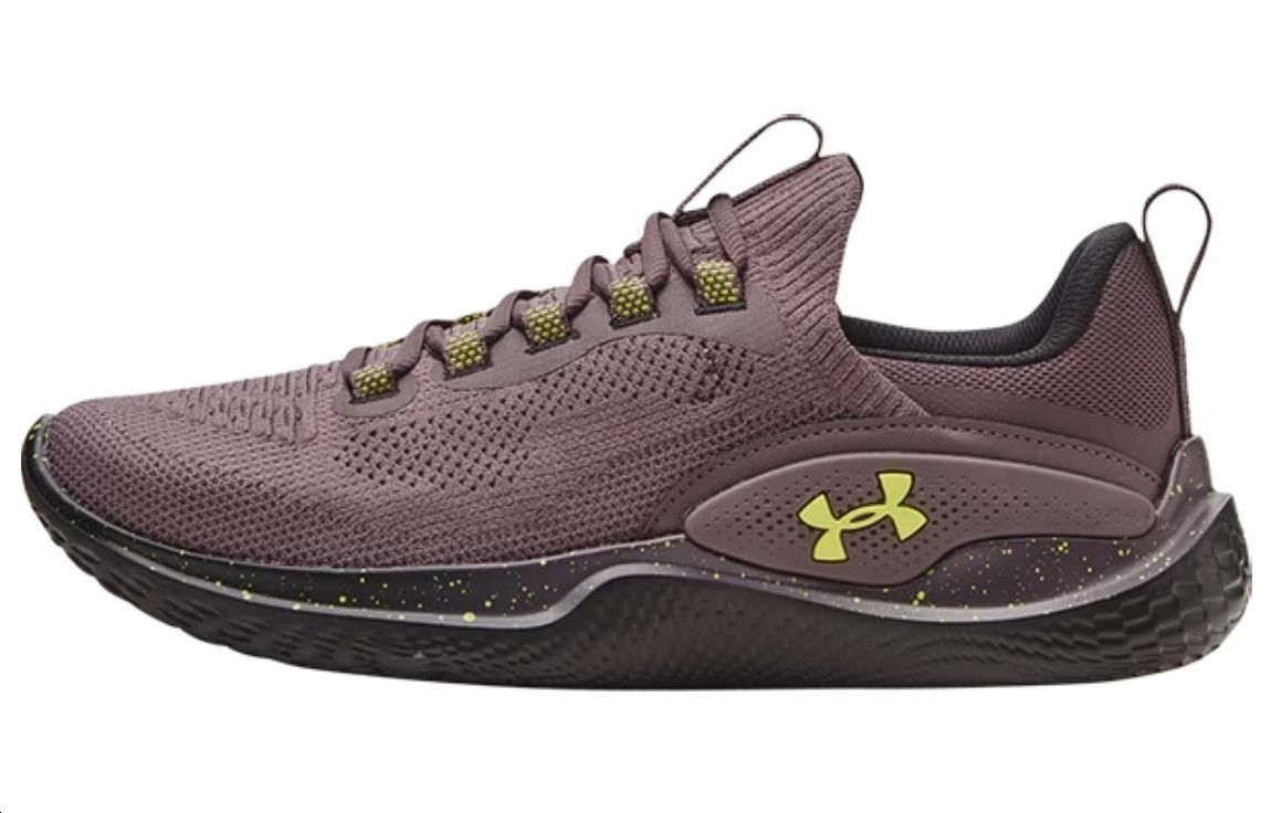 Under Armour Flow Dynamic 'Ash Taupe Lime Yellow' 3026106-103