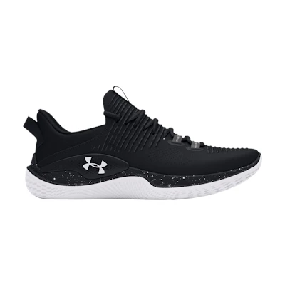 UA Flow Dynamic IntelliKnit 'Black White'