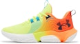 Lookbook Under Armour Flow FUTR X 2 E24 'Panic Orange Yellow Ray' Lelaki 3026811-800