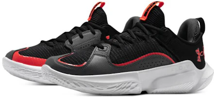 Lookbook Under Armour Flow FUTR X 3 舒適 耐磨減震 低筒 籃球鞋 男女款 灰色