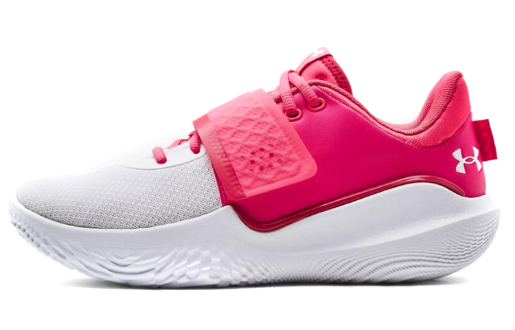 Buy 安德玛 Flow FUTR X Team 低帮實戰籃球鞋 男女同款 粉白