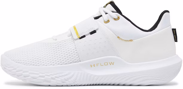 UAフロー フューチャーX 白/メタリックゴールド 3024968-101 Lookbook UAフロー フューチャーX 白/メタリックゴールド 3024968-101