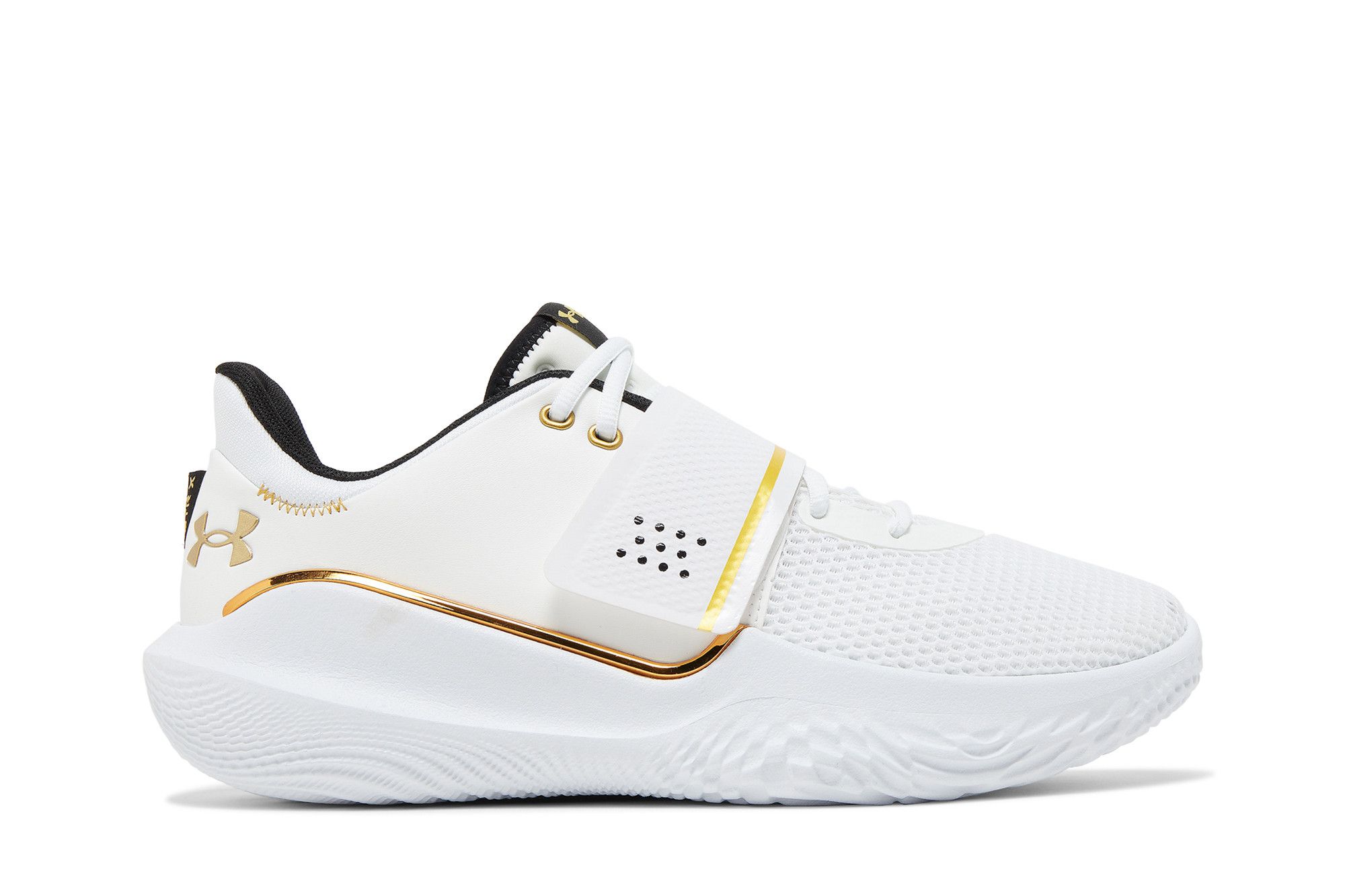 Under Armour Flow FUTR X 'White Metallic Gold' 3024968-101