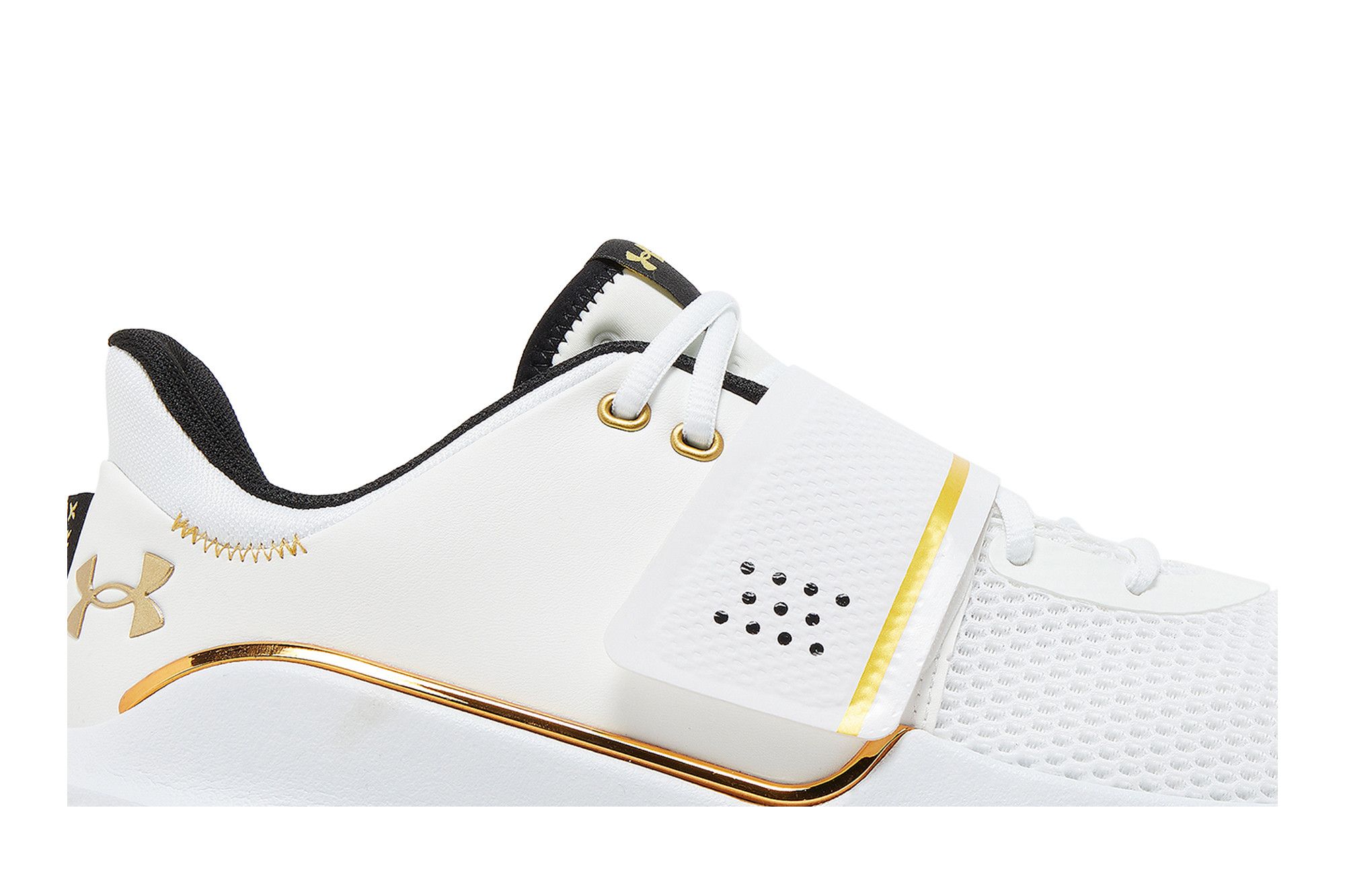 Lookbook Under Armour Flow FUTR X 'White Metallic Gold' 3024968-101