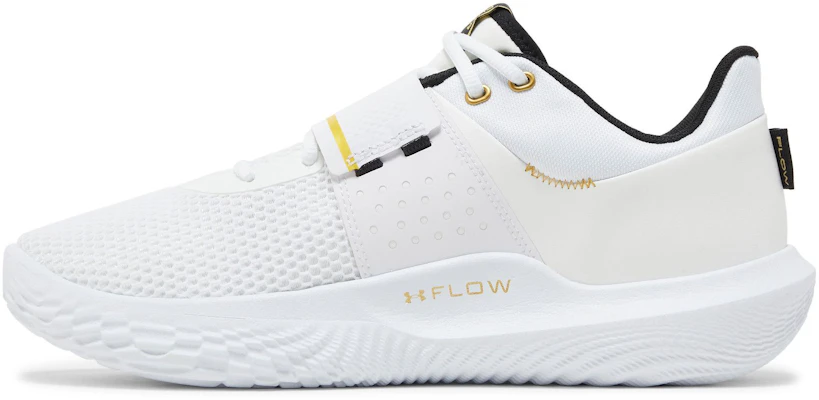 Under Armour Flow FUTR X 'White Metallic Gold' 3024968-101 Shop Under Armour Flow FUTR X 'White Metallic Gold' 3024968-101