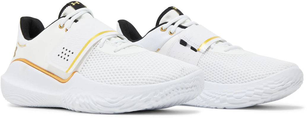 Under Armour Flow FUTR X 'White Metallic Gold' 3024968-101 1