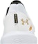 Sizing Under Armour Flow FUTR X 'Putih Emas Metalik' 3024968-101