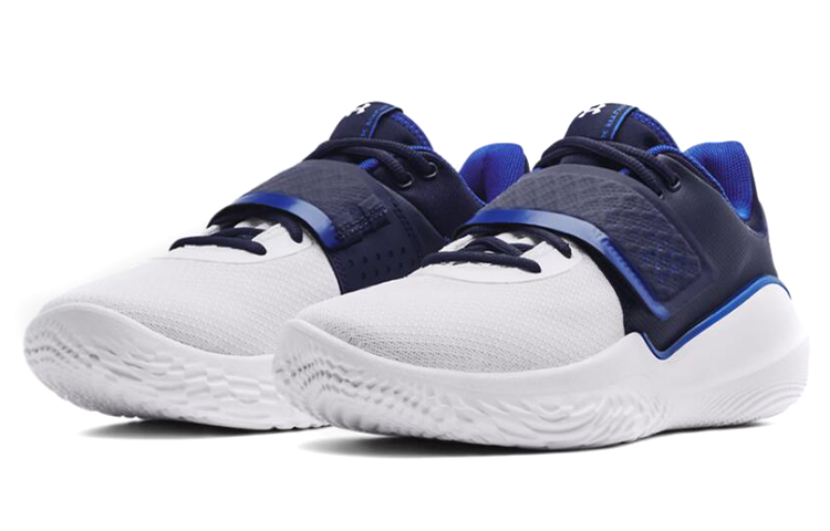 Lookbook 언더아머 플로우 FUTR X 팀 '화이트 블루 마린' 3025067-400