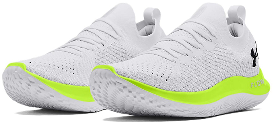 安德玛 Flow Velociti SE '白色高显黄色'跑鞋 3024016-110 Lookbook 安德玛 Flow Velociti SE '白色高显黄色'跑鞋 3024016-110