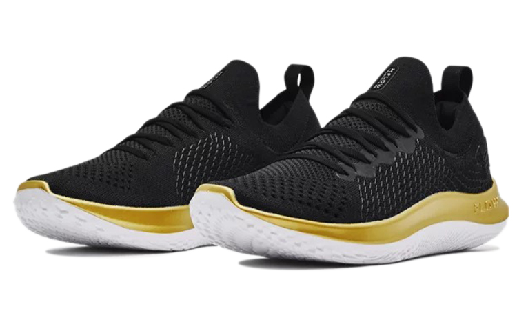 Lookbook Under Armour Flow Velociti SE Metallic ''Schwarz Metallic Gold'' 3025255-001