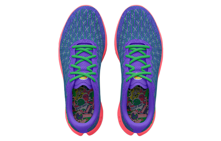 Lookbook Under Armour Flow Velociti Wind 2 ''Viola Brillante Rosso Blitz'' 3026079-500