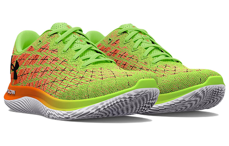 Lookbook Under Armour Flow Velociti Wind 2 'Lima Peculiar Naranja Fuego' 3024903-300