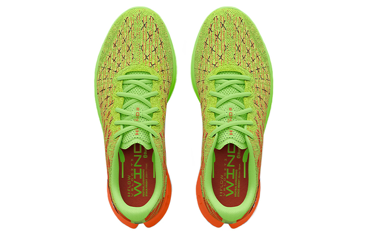 Shop Under Armour Flow Velociti Wind 2 'Lima Peculiar Naranja Fuego' 3024903-300