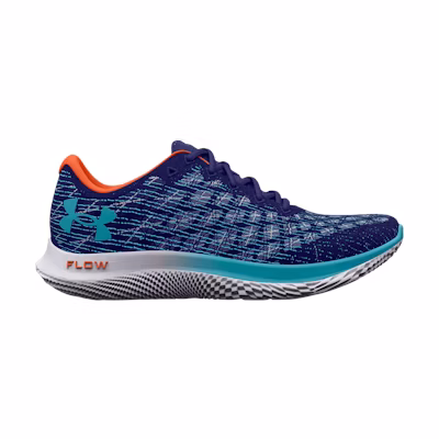 UA Flow Velociti Wind 2 'Sonar Blue Orange Blast'