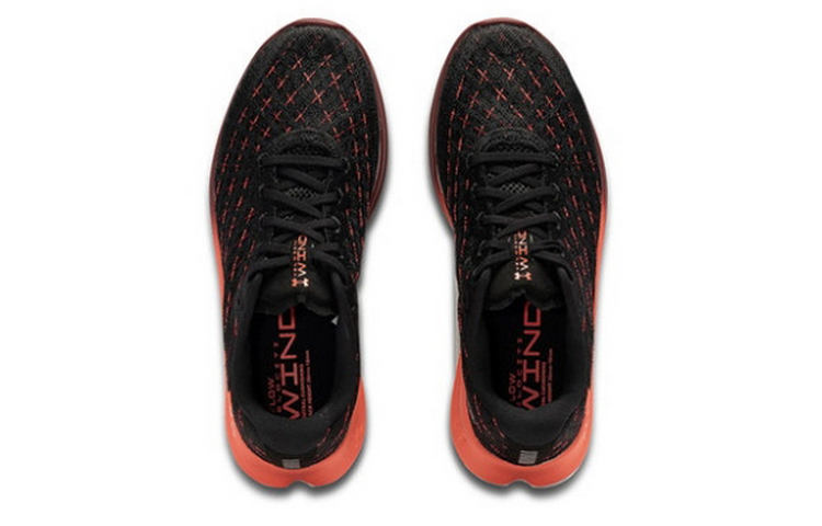 Shop UAフローベロシティ ウィンド CLS CN (黒/オレンジ) 3025473-001