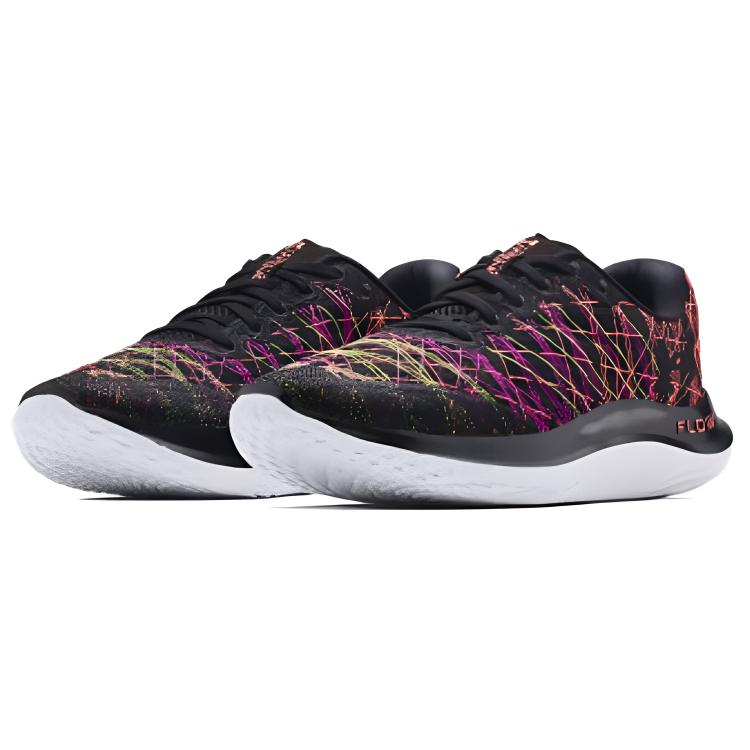 Lookbook 安德玛Flow Velociti Wind Prizm '黑毒红'运动鞋 3024896-001