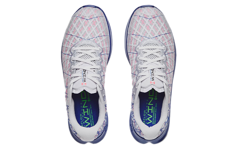 Shop Under Armour Flow Velociti Wind Prizm 'Halo Grey Royal' 3024896-100