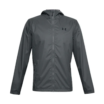Under Armour Forefront Hooded Water-Resistant Hiking Jacket Peach Grey 1321439-012