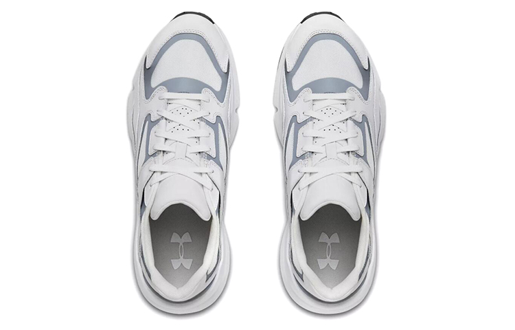 Lookbook Under Armour Forge 96 低筒輕便老爹鞋 灰白