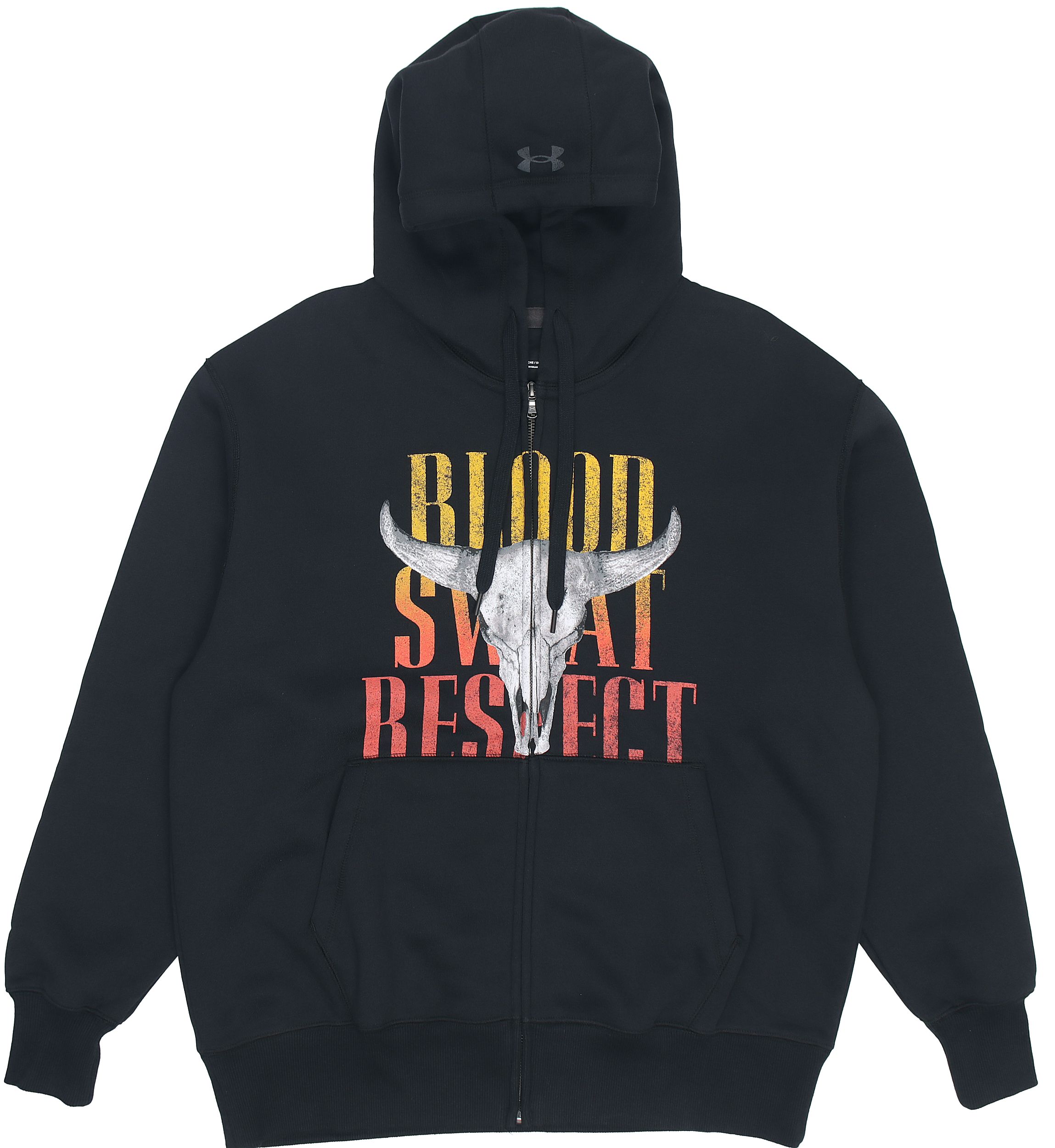 Under Armour Full-Zip Training Jacket Retro Sweatshirt - Black 1367104-001