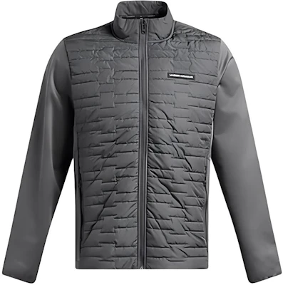Under Armour FW24 灰色舒適運動休閒拉鍊外套 1385829-025 Order Under Armour FW24 灰色舒適運動休閒拉鍊外套 1385829-025