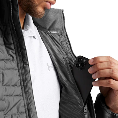 Under Armour FW24 灰色舒適運動休閒拉鍊外套 1385829-025 Details for Under Armour FW24 灰色舒適運動休閒拉鍊外套 1385829-025