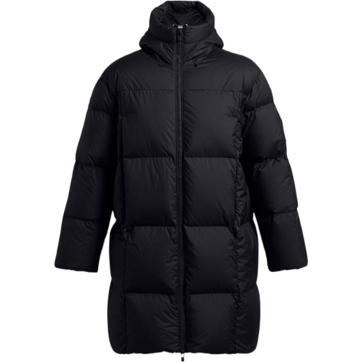 Under Armour FW25  Black Versatile Warm 700-Fill Down Training Parka. 1384644-001