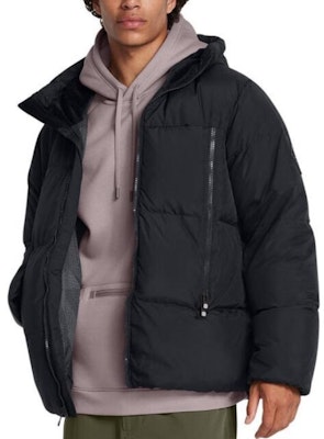 アンダーアーマー FW25 リミットレス ブラックダウンジャケット - スタイリッシュで暖か快適。 1384641-001 Shop アンダーアーマー FW25 リミットレス ブラックダウンジャケット - スタイリッシュで暖か快適。 1384641-001