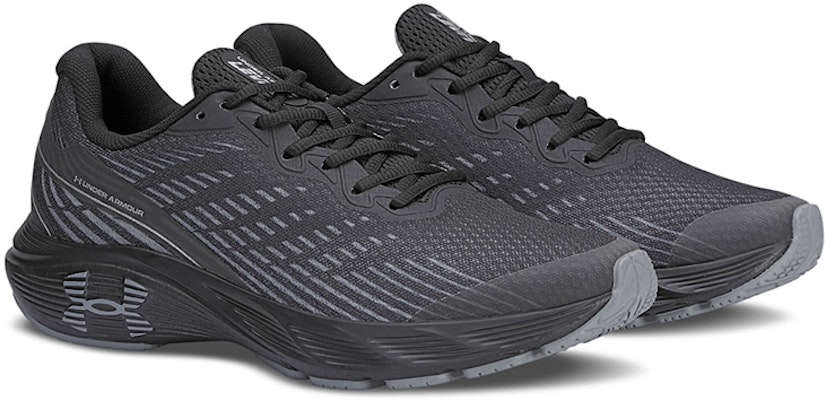 Under Armour Charged Levity 低筒跑步鞋 男女同款 黑色 Lookbook Under Armour Charged Levity 低筒跑步鞋 男女同款 黑色