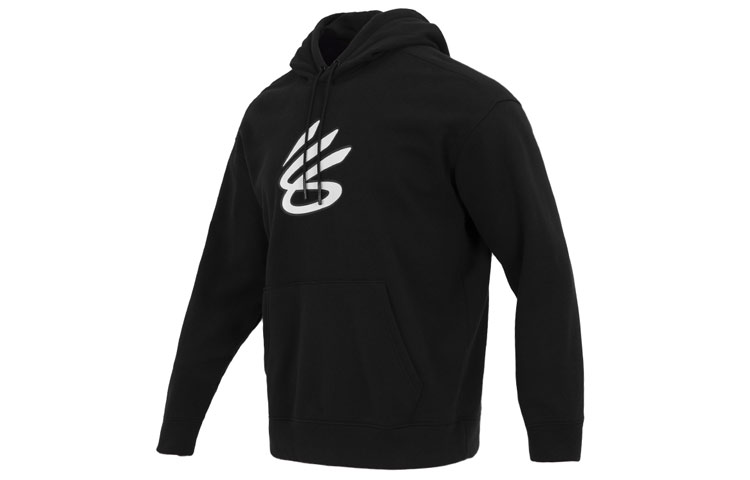 Under Armour Geometric Print Hoodie Black Casual Sportswear 1374298-001