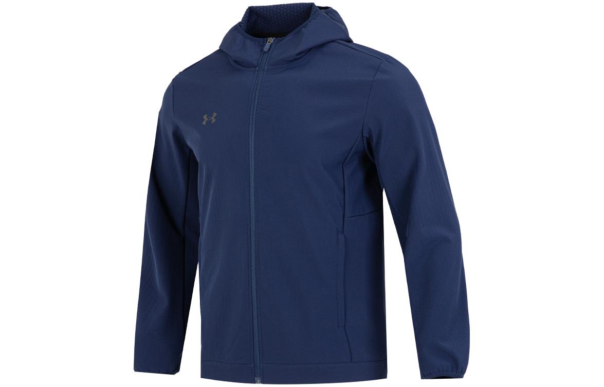 Order Under Armour Gradient Reflective Logo Hooded Jacket Blue 22600401-408