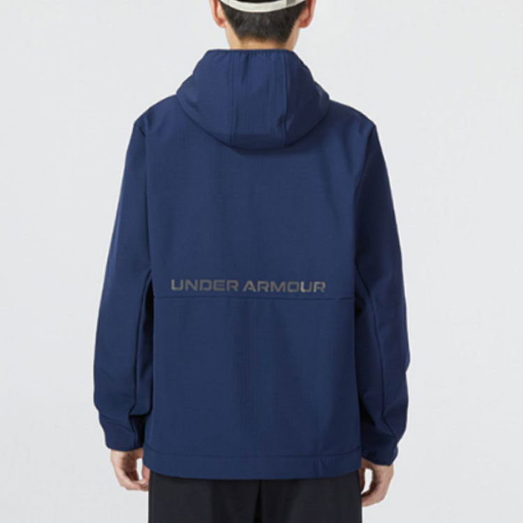 Purchase Under Armour Gradient Reflective Logo Hooded Jacket Blue 22600401-408