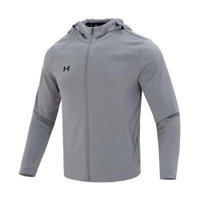 Under Armour Gray Logo Print Windproof Quick-Dry Training Jacket 23600303-014