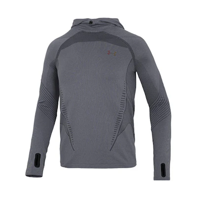 Under Armour Gray Training Hoodie Sweatshirt 1356608-012