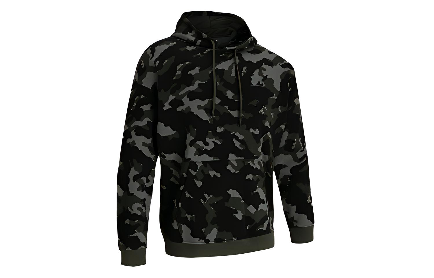 Under Armour Green Camouflage Graphic Hoodie 1358777-310