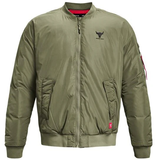 under-armour-green-logo-printed-casual-long-sleeve-jacket-1374425-346