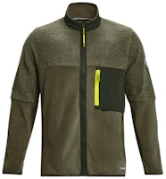 Under Armour Green Solid Zip-Up Long-Sleeve Jacket 1373277-390 Under Armour Green Solid Zip-Up Long-Sleeve Jacket 1373277-390