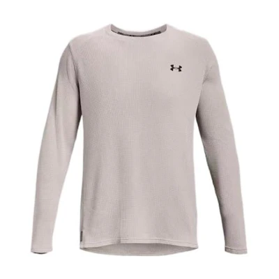 Under Armour Grey Crewneck Sweatshirt with Logo Print Design 1373179-592