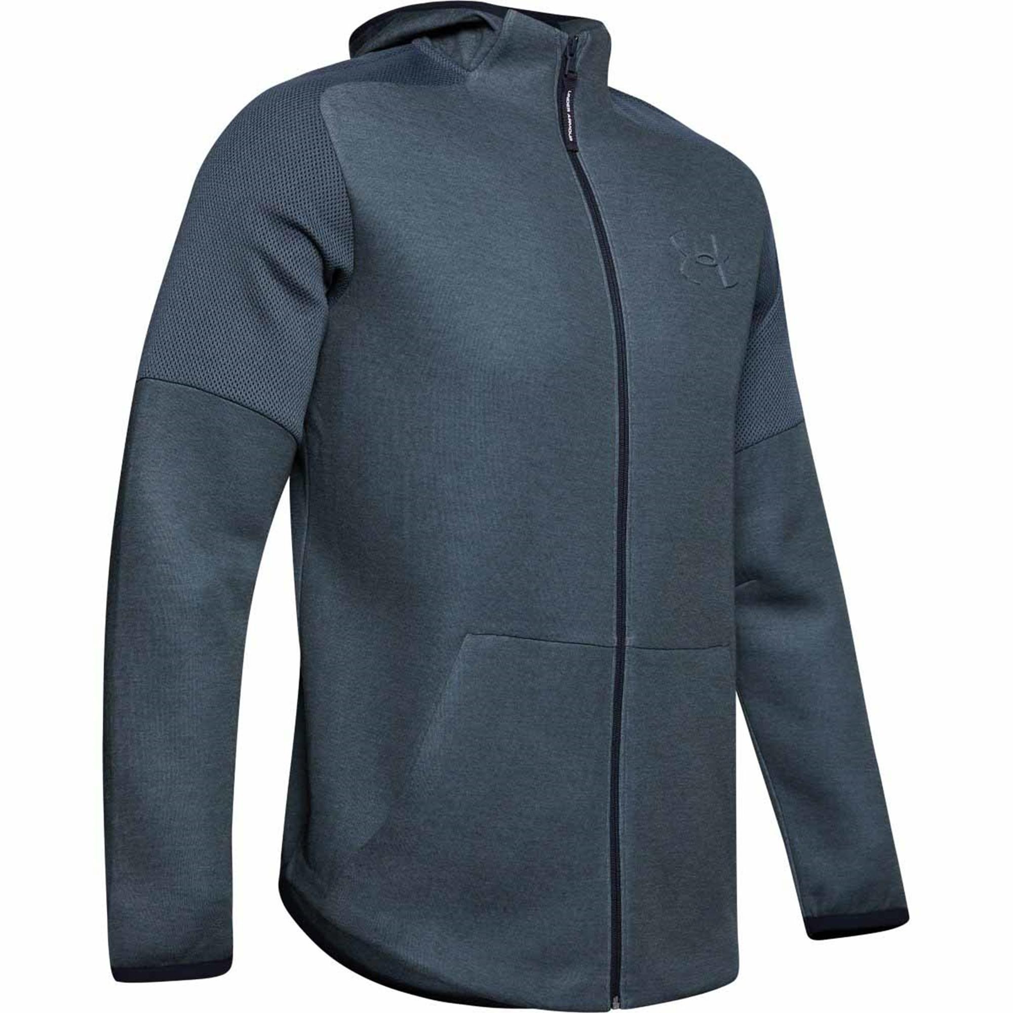 Under Armour Grey Full-Zip Hoodie Jacket 1345546-073