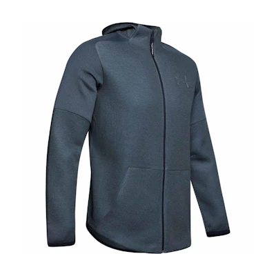 Under Armour Grey Full-Zip Hoodie Jacket 1345546-073