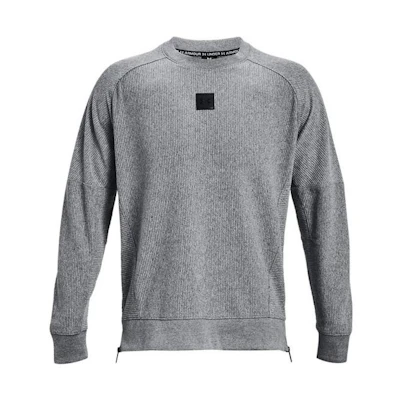 Under Armour Grey Pullover Sweatshirt with Solid Logo Design 1373877-001