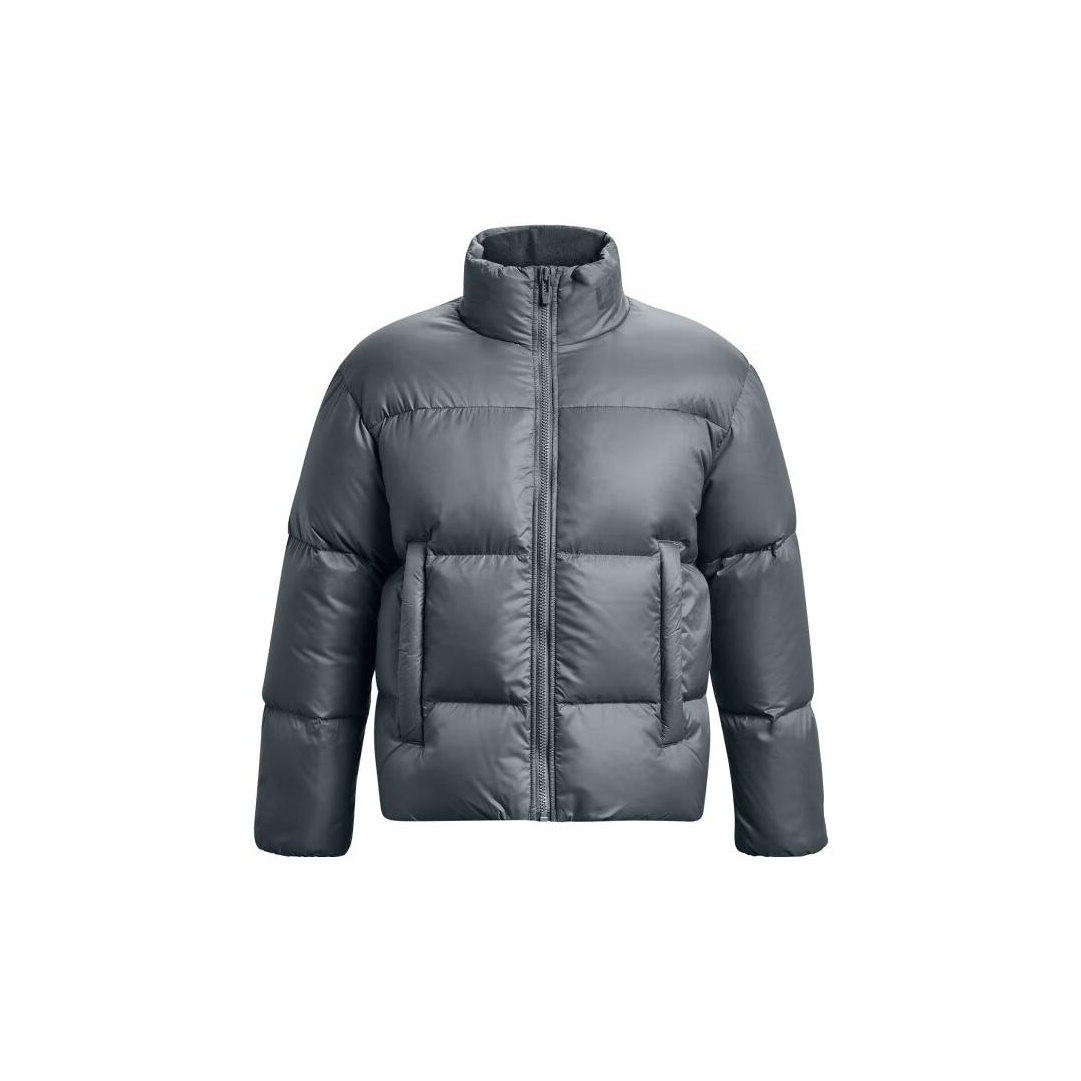 Lookbook Under Armour Jaket Training Abu-Abu Unisex dengan Hadiah Kalung. 1378828-002（）