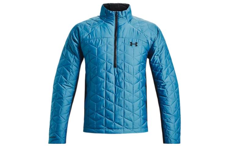Under Armour Half-Zip Logo Printed Long-Sleeve Jacket 1366484-422
