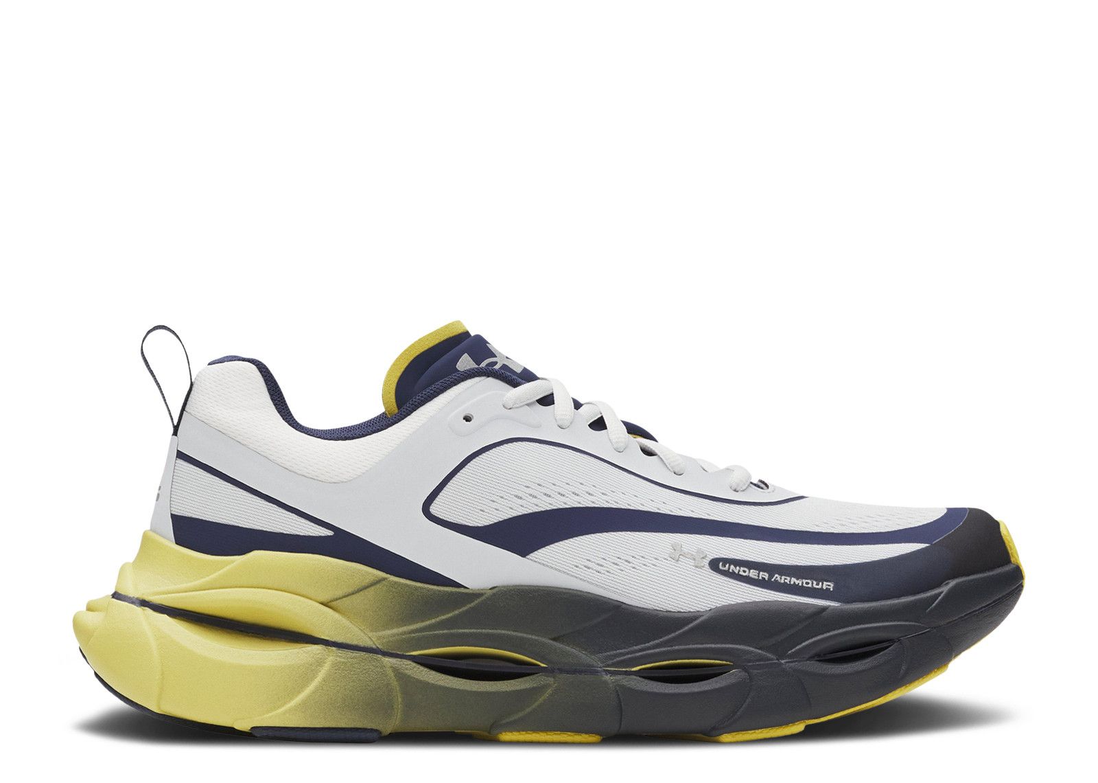Under Armour Halo Racer 'Washed Navy Yellow Shade' 6007639-403