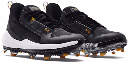 Shop Under Armour 哈珀 6 精英 TPU '黑金' 3024320-001