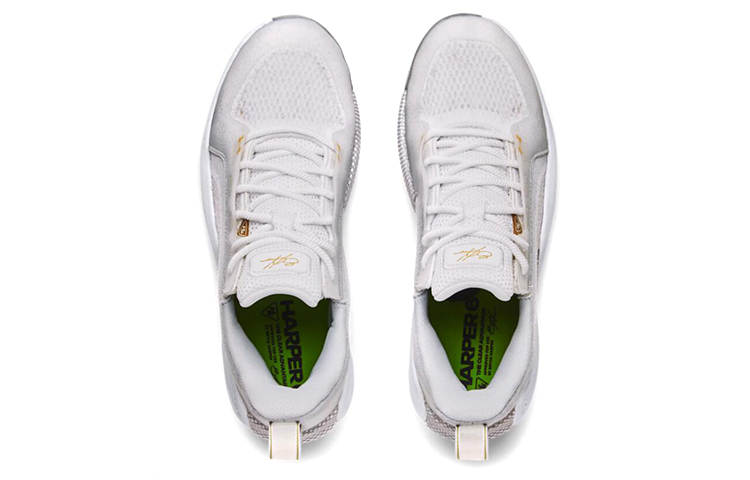 Shop Under Armour Harper 6 Elite TPU ''Wit Halo Grijs'' 3024320-102