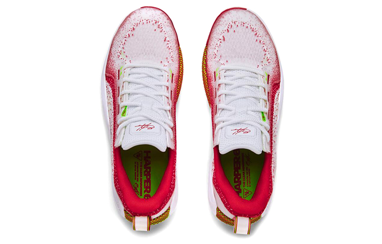 Shop Under Armour Harper 6 Elite TPU ''Bianco Rosso'' 3024320-101